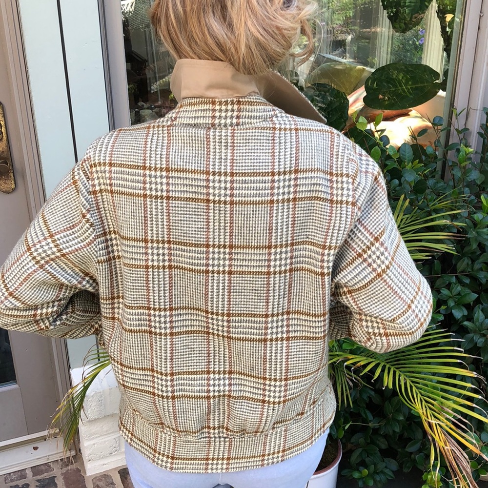 Burberry Tweed reversible Jacket Medium